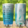 Camellia Personalized Mermaid They Didn't Know I Could Breathe Under water Stainless Steel Tumbler-Double-Walled Insulation Travel Cup With Lid