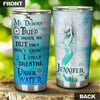 Camellia Personalized Mermaid They Didn't Know I Could Breathe Under water Stainless Steel Tumbler-Double-Walled Insulation Travel Cup With Lid