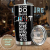 Camellia Personalized Nurse Can Do All Things Through Christ Stainless Steel Tumbler - Double-Walled Insulation Vacumm Flask - Gift For Nurse, Christmas Gift, International Nurses Day