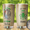 Camellia Persionalized You Cant Handle But Youre Lucky A Tattooist Will Handle You Stainless Steel Tumbler - Customized Double - Walled Insulation Travel Thermal Cup With Lid Gift For Tattooist