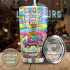 Camellia Personalized Hippie Rainbow You Have The Most Beautiful Mind Stainless Steel Tumbler-Sweat-Proof Double Wall Travel Cup With Lid