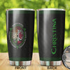 Camellia Personalized Irish By Blood Canadian By Birth Patriot By Choice Stainless Steel Tumbler - Customized Double-Walled Insulation Travel Thermal Cup With Lid
