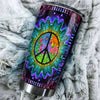 Camellia Persionalized 3D Christine Stainless Steel Tumbler - Customized Double - Walled Insulation Travel Thermal Cup With Lid