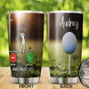 Camellia Personalized Golf Is Calling And I Must Go Stainless Steel Tumbler-Double-Walled Travel Therma Cup With Lid Gift For Golf Player 02