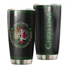 Camellia Personalized Irish By Blood Canadian By Birth Patriot By Choice Stainless Steel Tumbler - Customized Double-Walled Insulation Travel Thermal Cup With Lid