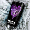 Camellia Personalized Nurse Heroes Stainless Steel Tumbler - Double-Walled Insulation Vacumm Flask - Gift For Nurse, Christmas Gift, International Nurses Day