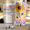Camellia Personalized Hippie Style She Had The Soul Of Gypsy Stainless Steel Tumbler-Double-Walled Insulation Travel Cup With Lid Gift For Hippie Girl (2)