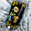 Camellia Personalized Elephant Hippie On A Dark Desert Highway Cool Wind In My Hair Stainless Steel Tumbler-Double-Walled Insulation Travel Cup With Lid