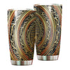 Camellia Personalized Ancient Pharaoh Stainless Steel Tumbler - Double-Walled Insulation Vacumm Flask - Gift For Ancient Egypt Culture Lovers