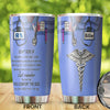 Camellia Personalized Nurse Remember You Save Lifes Stainless Steel Tumbler - Double-Walled Insulation Vacumm Flask - Gift For Nurse, Christmas Gift, International Nurses Day