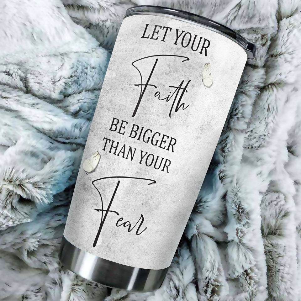 Camellia Personalized Horse Faith Stainless Steel Tumbler - Double-Walled Insulation Vacumm Flask - Gift For Horse Lovers, Cowgirls, Cowboys, Perfect Christmas, Thanksgiving Gift