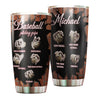 Camellia Persionalized 3D Basketball Pitching Crips Stainless Steel Tumbler - Customized Double - Walled Insulation Travel Thermal Cup With Lid