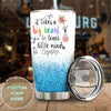 Camellia Personalized Chemistry Teacher It Takes A Big Heart To Teach Little Minds Stainless Steel Tumbler - Customized Double-Walled Insulation Travel Thermal Cup With Lid