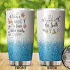 Camellia Personalized Chemistry Teacher It Takes A Big Heart To Teach Little Minds Stainless Steel Tumbler - Customized Double-Walled Insulation Travel Thermal Cup With Lid
