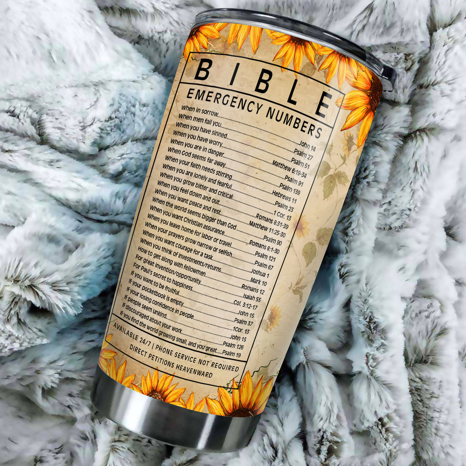 Camellia Personalized Black Queen Bible Emergency Numbers - Double-Walled Insulation Vacumm Flask - Gift For Black Queen, International Women's Day, Hippie Girls