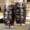 Camellia Persionalized 3D Basketball Pitching Crips Stainless Steel Tumbler - Customized Double - Walled Insulation Travel Thermal Cup With Lid