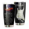 Camellia Personalized Advice For A Guitarist Believe In What You're Doing Stainless Steel Tumbler - Customized Double-Walled Insulation Travel Thermal Cup With Lid Gift For Guitarist
