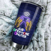 Camellia Personalized Play Game Just For Few Minutes Stainless Steel Tumbler-Thermal Flask Travel Therma Cup With Lid Gift For Game Player