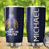 Camellia Personalized Play Game Just For Few Minutes Stainless Steel Tumbler-Thermal Flask Travel Therma Cup With Lid Gift For Game Player