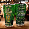 Camellia Persionalized Irish To My Daughter I Love You Forever And Always Stainless Steel Tumbler - Customized Double - Walled Insulation Travel Thermal Cup With Lid