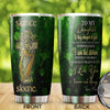 Camellia Persionalized Irish To My Daughter I Love You Forever And Always Stainless Steel Tumbler - Customized Double - Walled Insulation Travel Thermal Cup With Lid