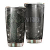 Camellia Personalized Irish Armor  Stainless Steel Tumbler - Customized Double-Walled Insulation Travel Thermal Cup With Lid