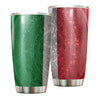 Camellia Personalized Mexico SymbolStainless Steel Tumbler-Double-Walled Insulation Travel Cup With Lid 02