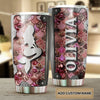 Camellia Personalized Mermaid Mental Style Stainless Steel Tumbler-Double-Walled Insulation Travel Cup With Lid