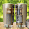Camellia Personalized 3D Coffee Machine Stainless Steel Tumbler - Customized Double-Walled Insulation Travel Thermal Cup With Lid Gift For Coffee Maker