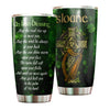 Camellia Personalized An Irish Blessing May God Hold You In The Palm Of His Hand Stainless Steel Tumbler - Customized Double-Walled Insulation Travel Thermal Cup With Lid