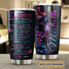 Camellia Personalized Butterfly Quotes From Mom To Daughter Stainless Steel Tumbler - Double-Walled Insulation Vacumm Flask - For Thanksgiving, Memorial Day, Daughter Gift