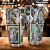 Camellia Personalized Cute Koala In Frame Stainless Steel Tumbler-Double-Walled Insulation Cup With Lid Gift For Animal Lover Koala Lover 01