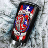 Camellia Personalized Chicken Gallero De Puerto Rigo Its In My DNA Stainless Steel Tumbler - Customized Double-Walled Insulation Travel Thermal Cup With Lid