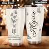 Camellia Personalized Butterfly Your Comfort Is Really Uncomfortable Stainless Steel Tumbler - Double-Walled Insulation Vacumm Flask - For Thanksgiving, Memorial Day, Christians, Christmas Gift