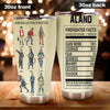Camellia Personalized History Of American Firefighter  Stainless Steel Tumbler-Double-Walled Insulation Gift For American Firefighter American Fireman