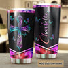 Camellia Personalized The Cross Symbol Of God's Love Stainless Steel Tumbler-Thermal Flask Travel Therma Cup With Lid