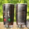 Camellia Personalized Fisherman Sorry I Missed The Call I Was On My Other Life Stainless Steel Tumbler - Customized Double-Walled Insulation Travel Thermal Cup With Lid