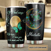 Camellia Personalized Butterfly If I Had Wings I Would Fly To You Stainless Steel Tumbler - Double-Walled Insulation Vacumm Flask - For Thanksgiving, Memorial Day, Christians, Christmas Gift