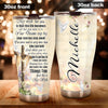Camellia Personalized Faith God I Wish For You Stainless Steel Tumbler-Thermal Flask Travel Therma Cup With Lid