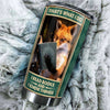 Camellia Personalized Fox Thats What I Do I Read Book And I Know Thing Stainless Steel Tumbler - Customized Double-Walled Insulation Travel Thermal Cup With Lid Gift For Book Lover