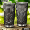 Camellia Persionalized Irish Armor Stainless Steel Tumbler - Customized Double - Walled Insulation Travel Thermal Cup With Lid