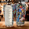 Camellia Personalized Christ Family God Says You Are Stainless Steel Tumbler-Double-Walled Insulation Travel Cup With Lid