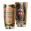 Camellia Personalized God That Is Who You Are  Chirstmas Stainless Steel Tumbler- Double-Walled Insulation Travel Tharma Cup With Lid