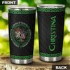 Camellia Personalized Irish By Blood American By Birth Patriot By Choice Stainless Steel Tumbler - Customized Double-Walled Insulation Travel Thermal Cup With Lid