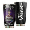 Camellia Persionalized Tattooing Saved Me From Having A Pornstar But I Will Get Paid To Penetrate In All Positions Stainless Steel Tumbler - Customized Double - Walled Insulation Travel Thermal Cup With Lid
