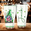 Camellia Personalized Hippie Gnomy Stainless Steel Tumbler-Double-Walled Insulation Travel Cup With Lid Gift For Chistmas 03