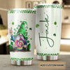 Camellia Personalized Hippie Gnomy Stainless Steel Tumbler-Double-Walled Insulation Travel Cup With Lid Gift For Chistmas 03
