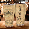 Camellia Personalized Dragonfly What A Wonderful World Stainless Steel Tumbler-Double-Walled Travel Therma Cup With Lid