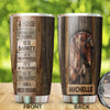 Camellia Persionalized 3D Horse Is A Best Friend Stainless Steel Tumbler - Customized Double - Walled Insulation Thermal Cup With Lid Gift For Horse Lover