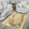 Centralrr Rug Central Railroad Map 04816 - low-pile machine washable decorative area rug floor preview